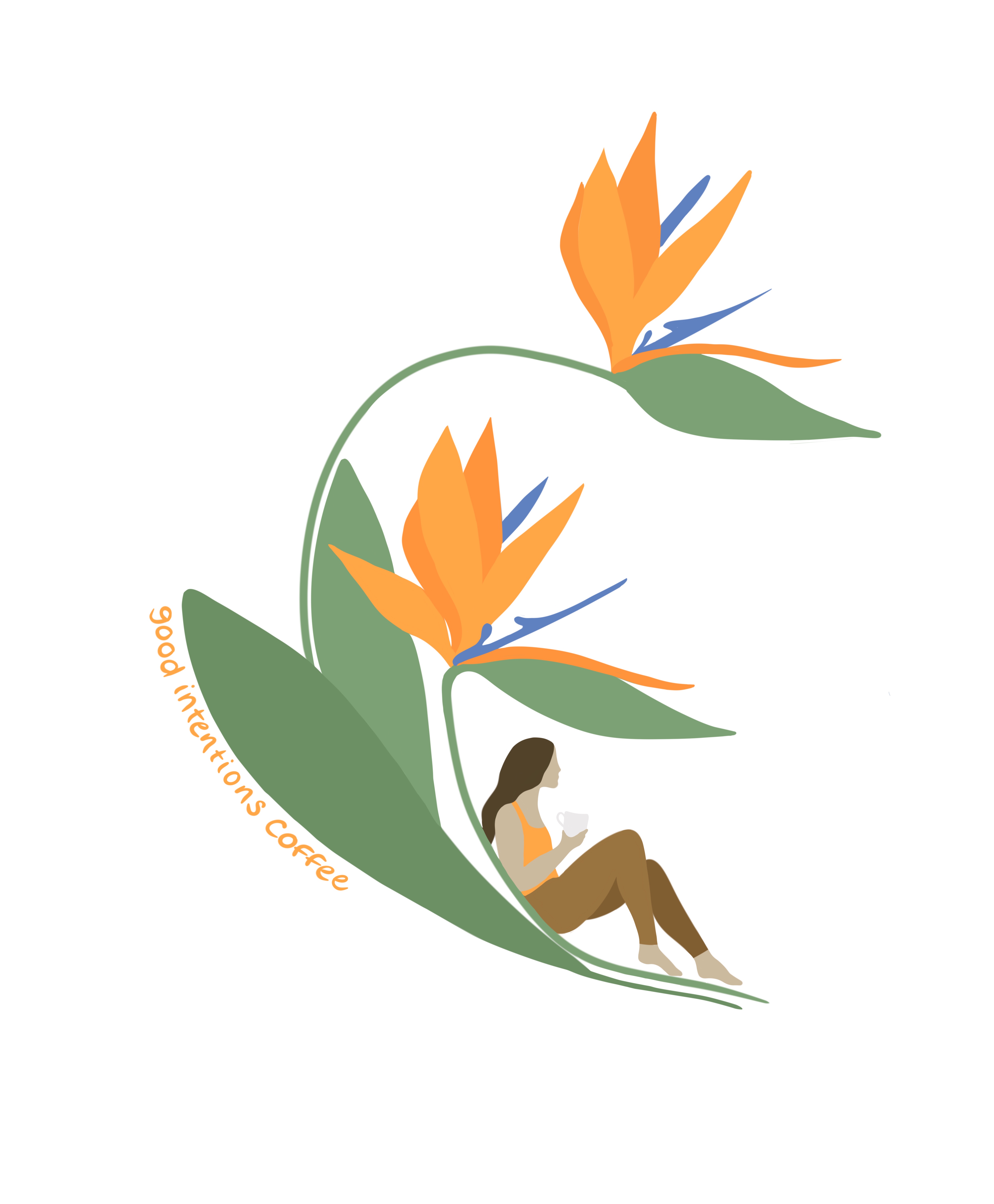 Branding illustration by Elsa Eve