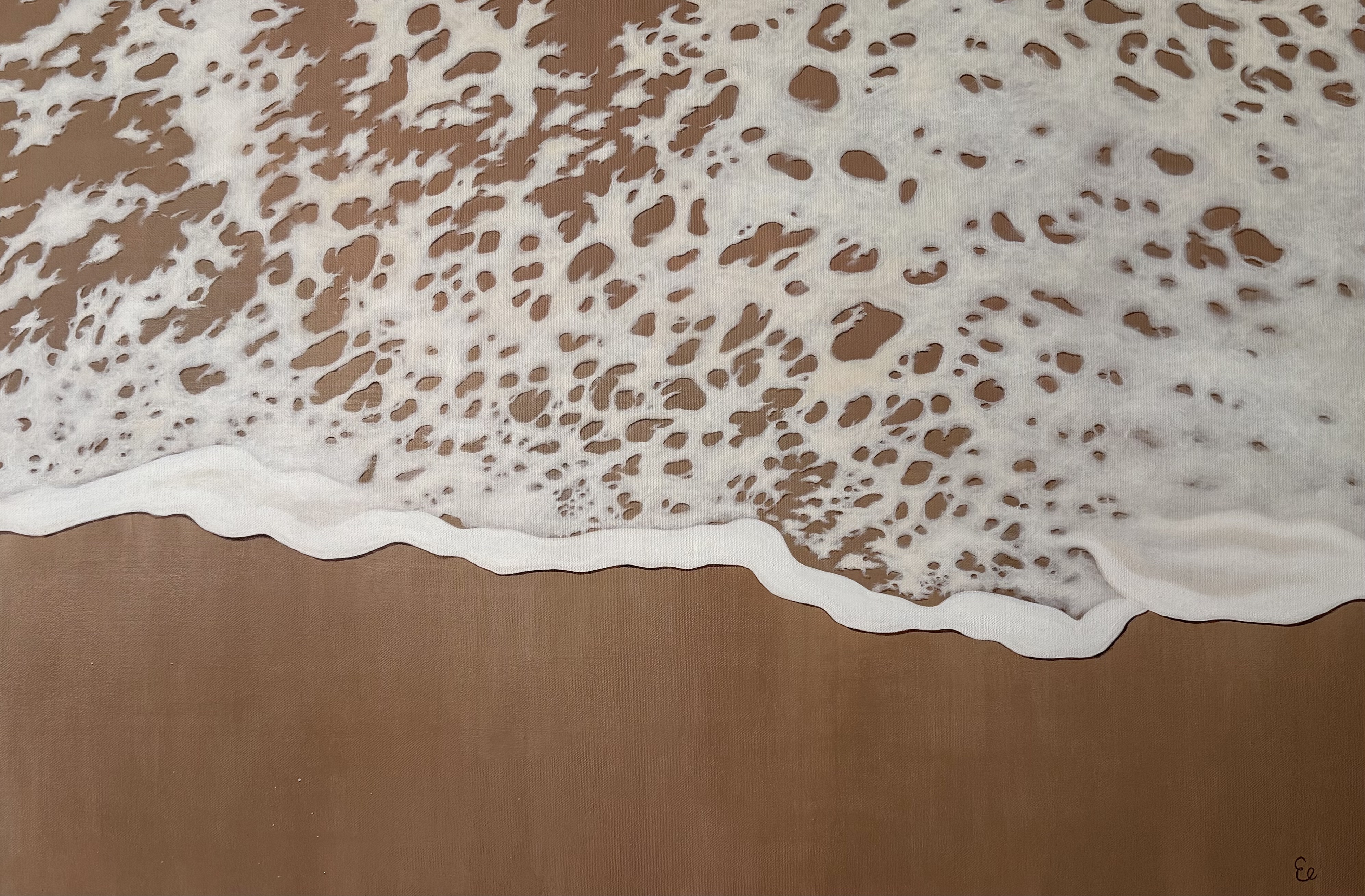 Ocean painting by Elsa Eve